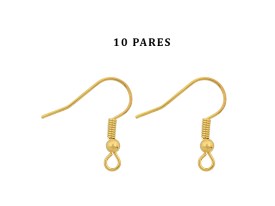 Anzuelos de Acero Dorado